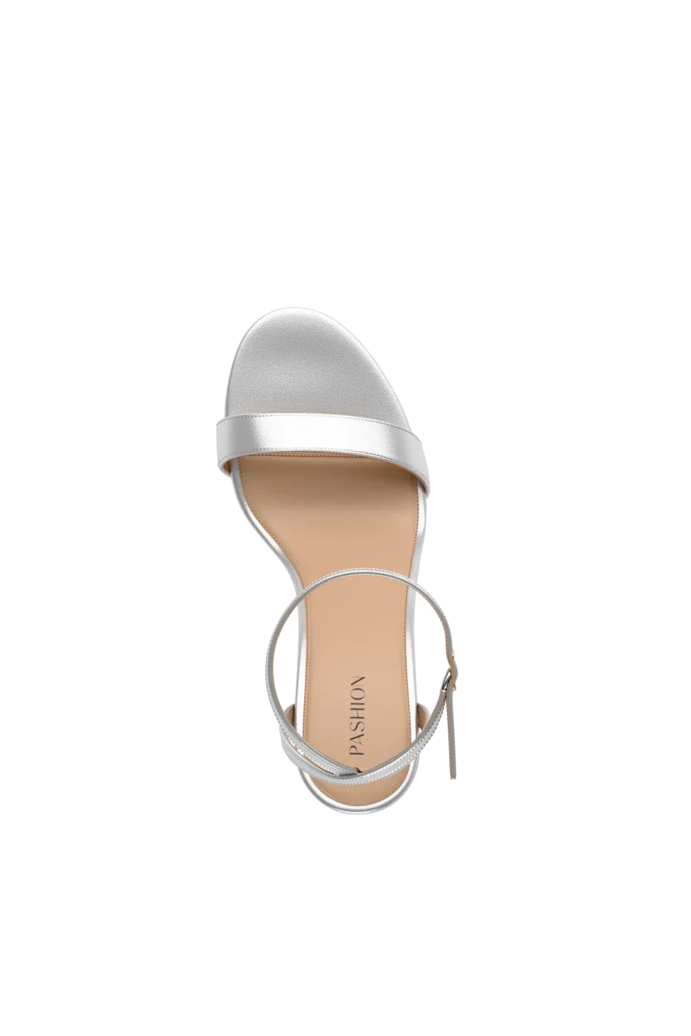 The Brenna - Matte Silver Flat