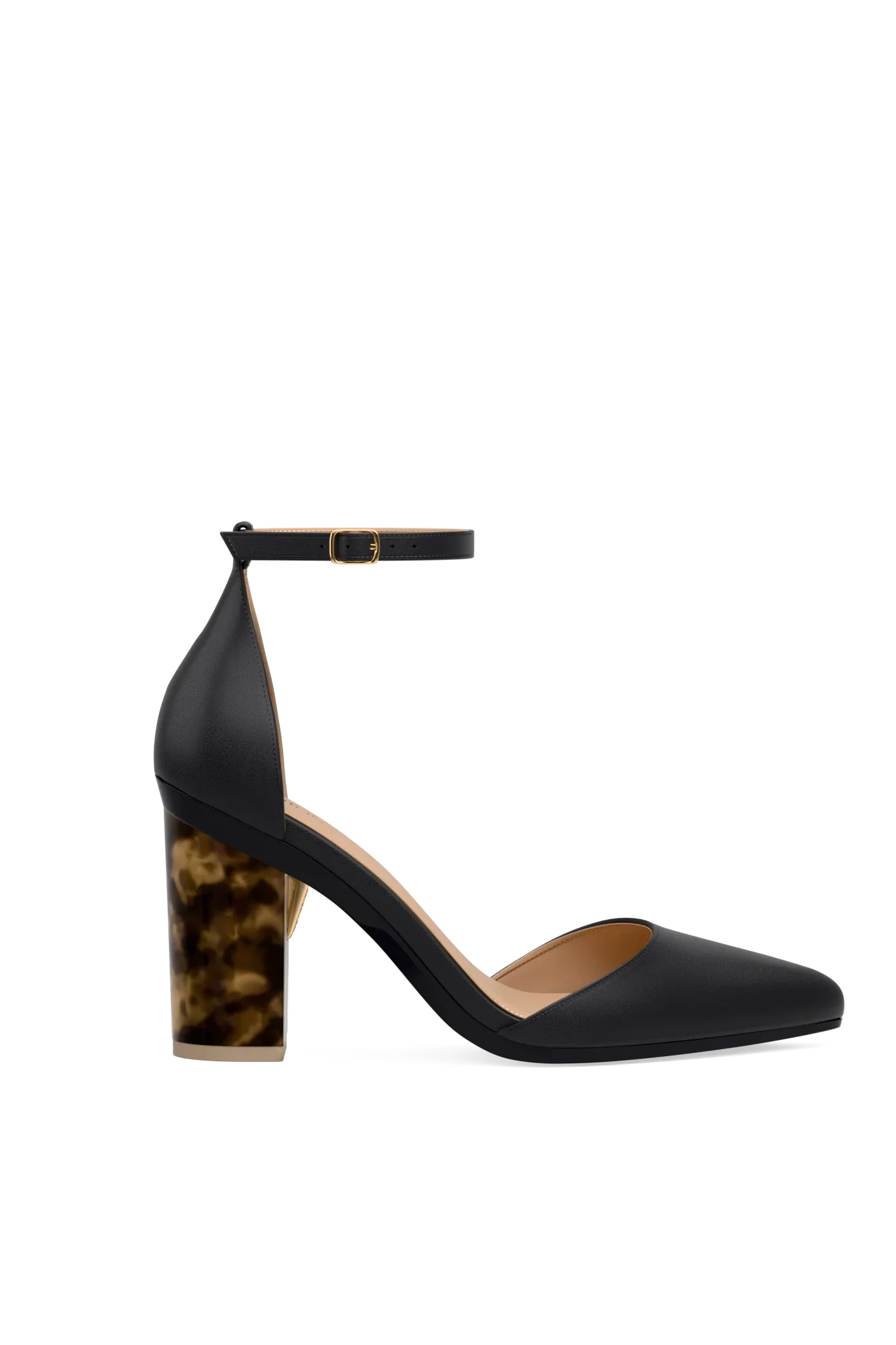 Block Heel kit Tortoise 4"