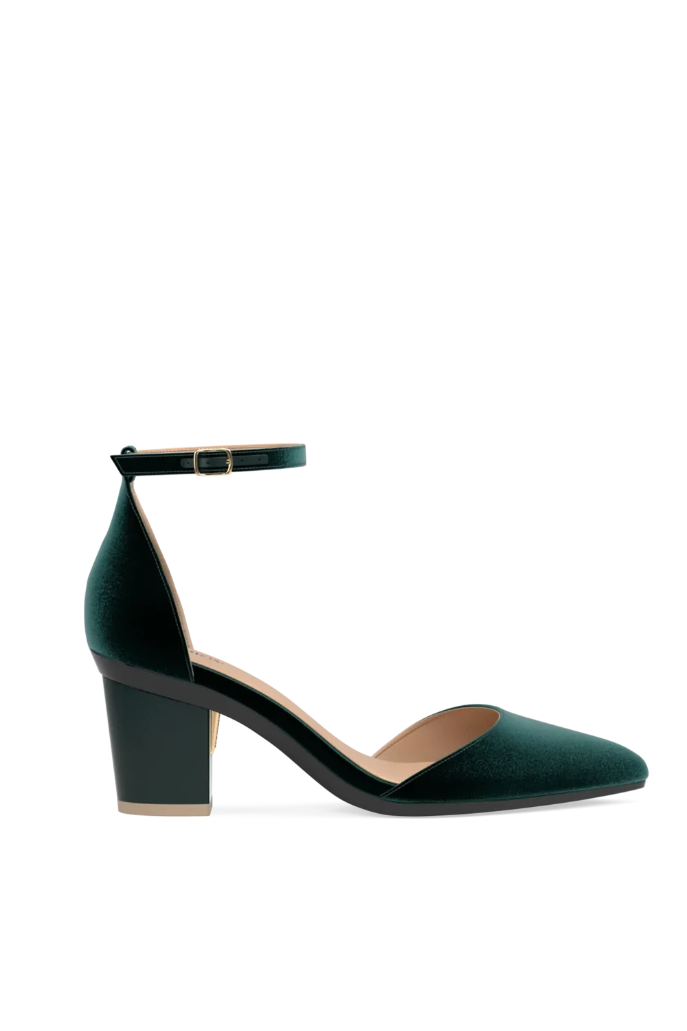 Block Heel Kit 3 Forest Green