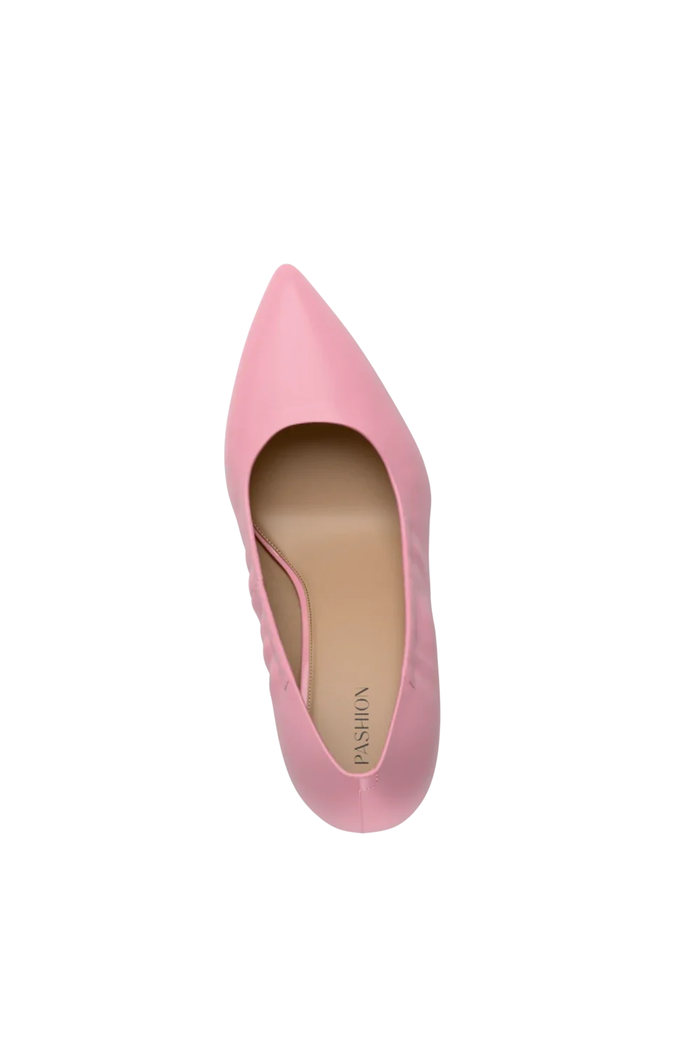 The Pump - Pink Leather