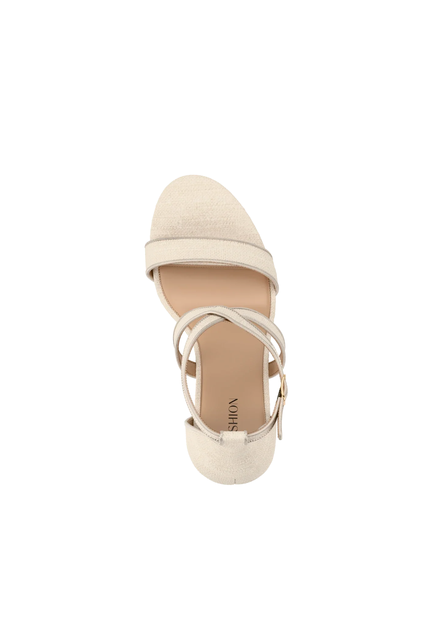 The Sandal - Ivory Linen