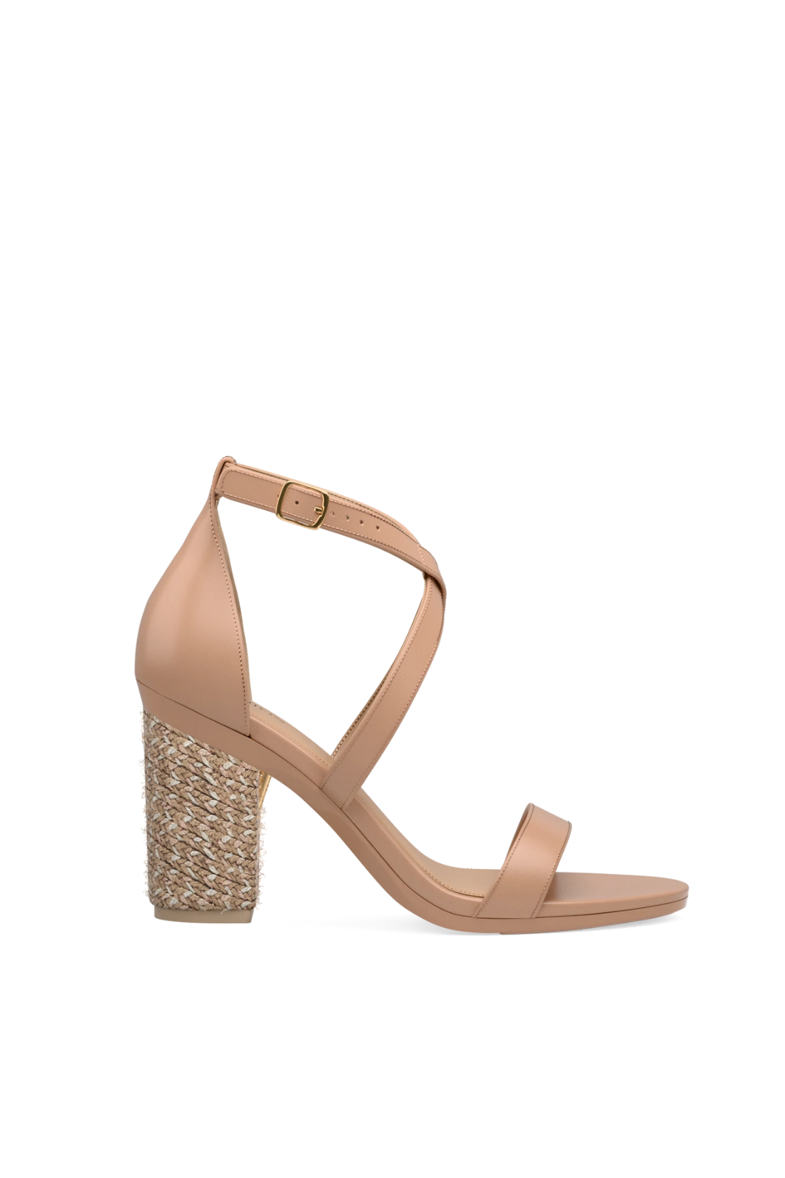 Block Heel Kit 4 Sand & Latte Espadrille