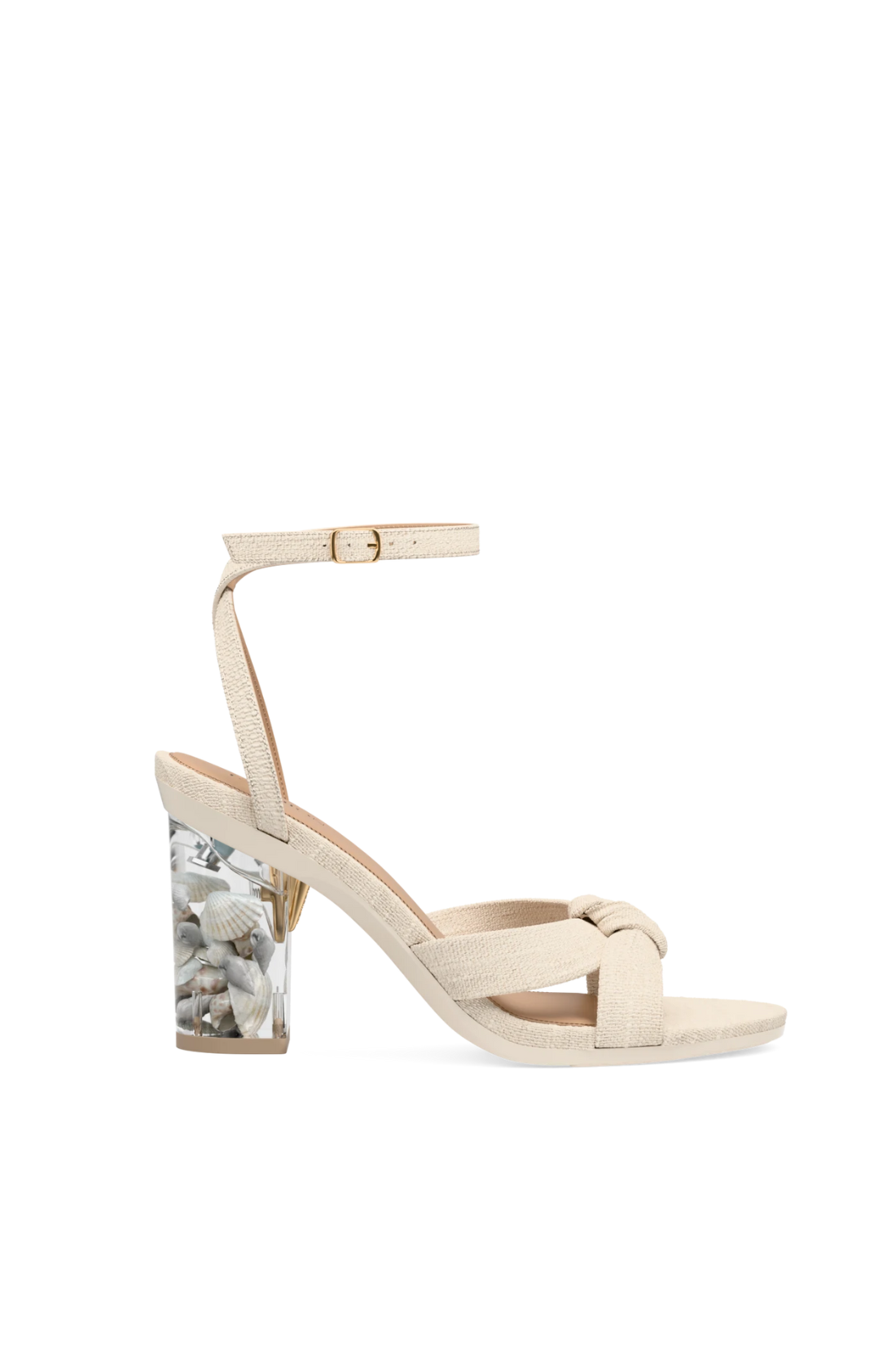 Block Heel Kit 4 Transparent Seashells