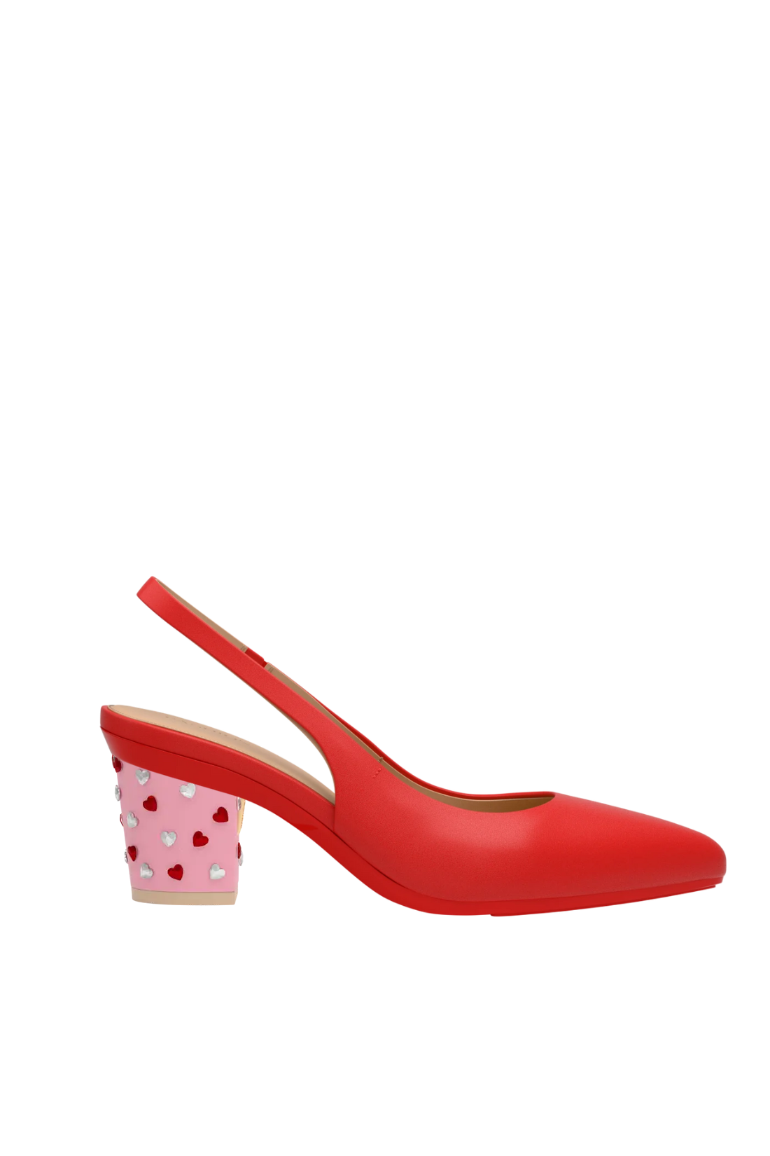 Block Heel Kit 3 I Heart Rhinestone