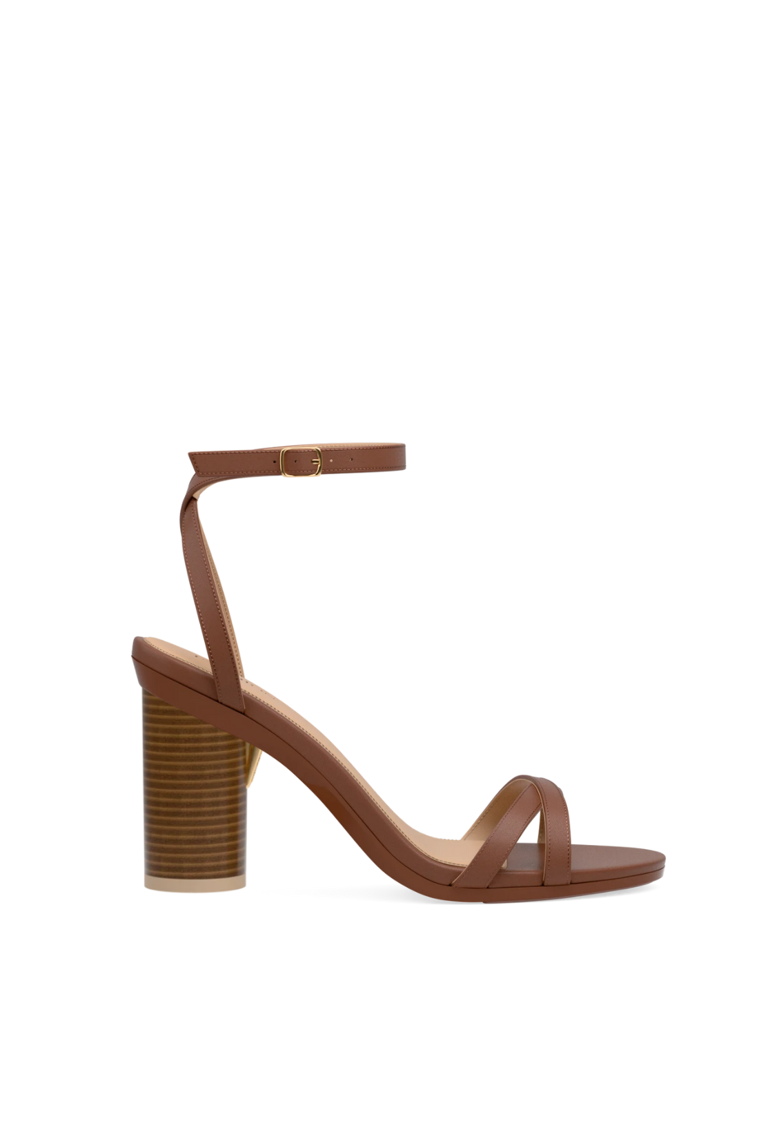 Cylinder Block Heel Kit 4 Light Wood