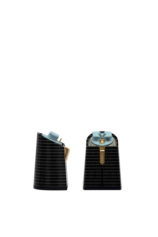 Flare Block Heel Kit 4 Black Wood