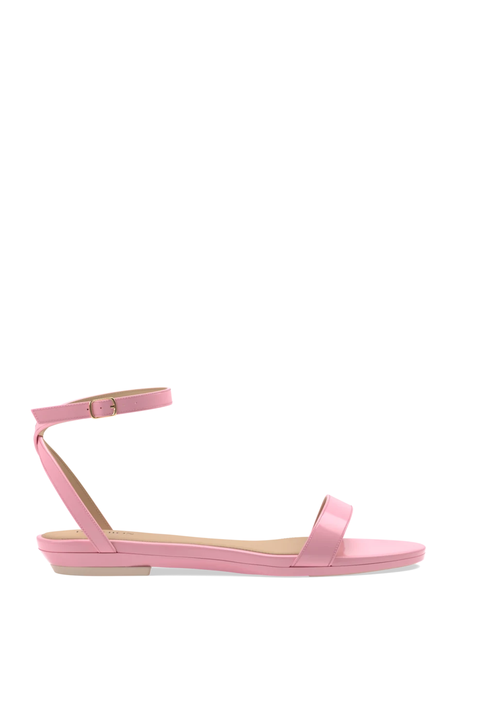 The Brenna - Pink Patent Flat - FINAL SALE