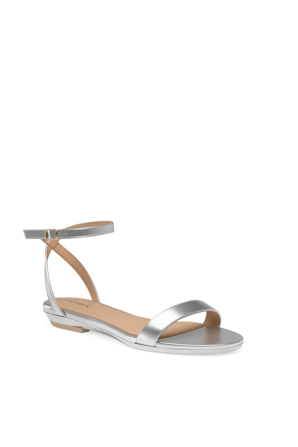 The Brenna - Matte Silver Flat