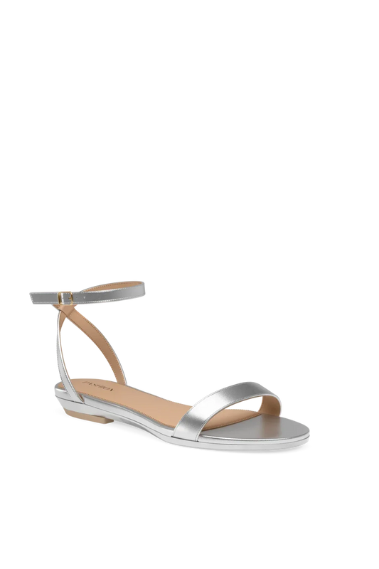 The Brenna - Matte Silver Flat