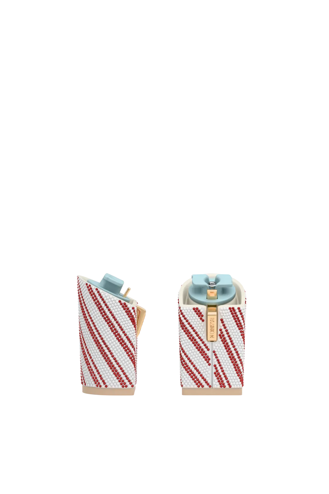 Block Heel Kit 4 Candy Cane Rhinestone