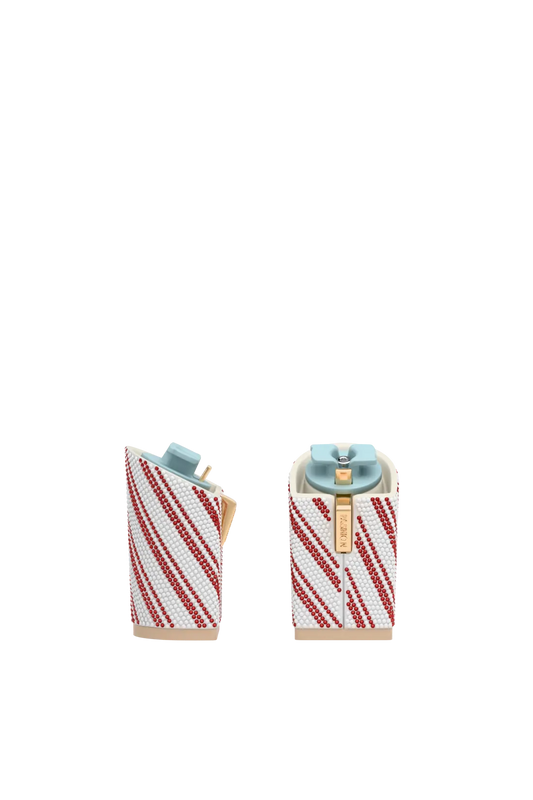 Block Heel Kit 4 Candy Cane Rhinestone