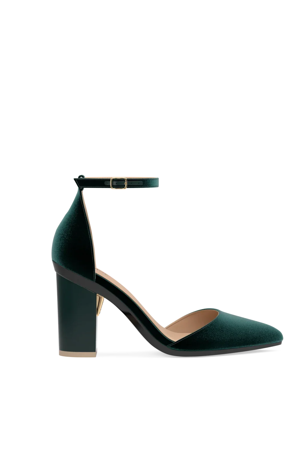 Block Heel Kit 4 Forest Green