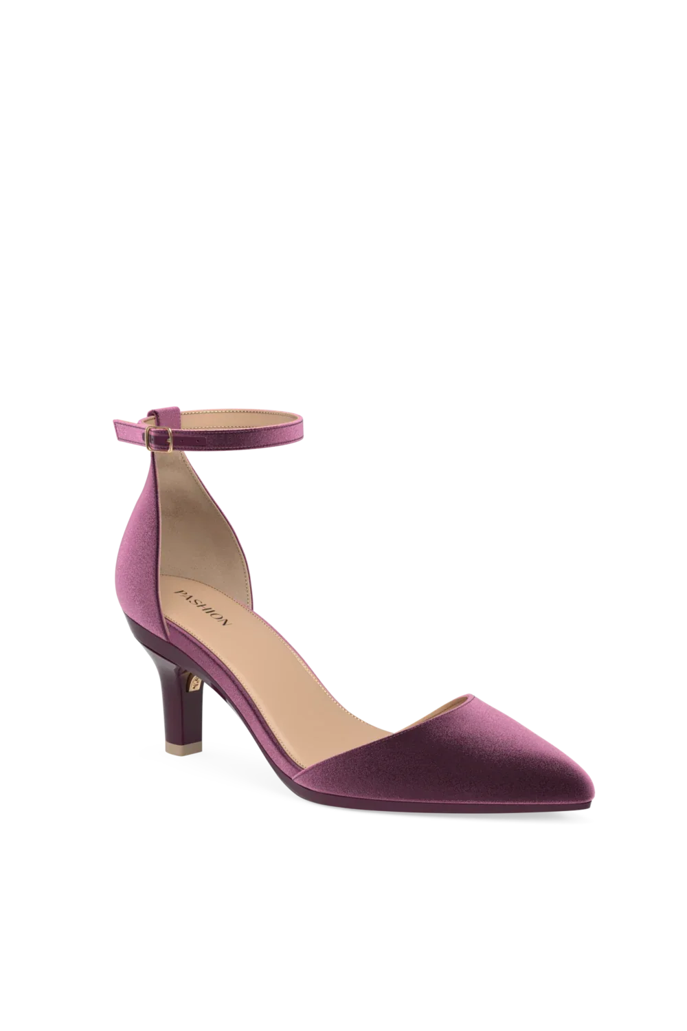 The D'Orsay - Sugar Plum Velvet 3 Stiletto - FINAL SALE