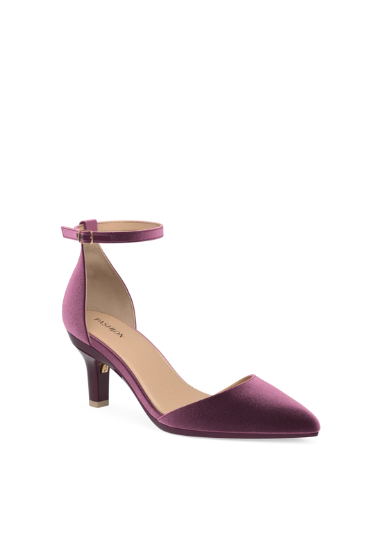 The D'Orsay - Sugar Plum Velvet 3 Stiletto - FINAL SALE