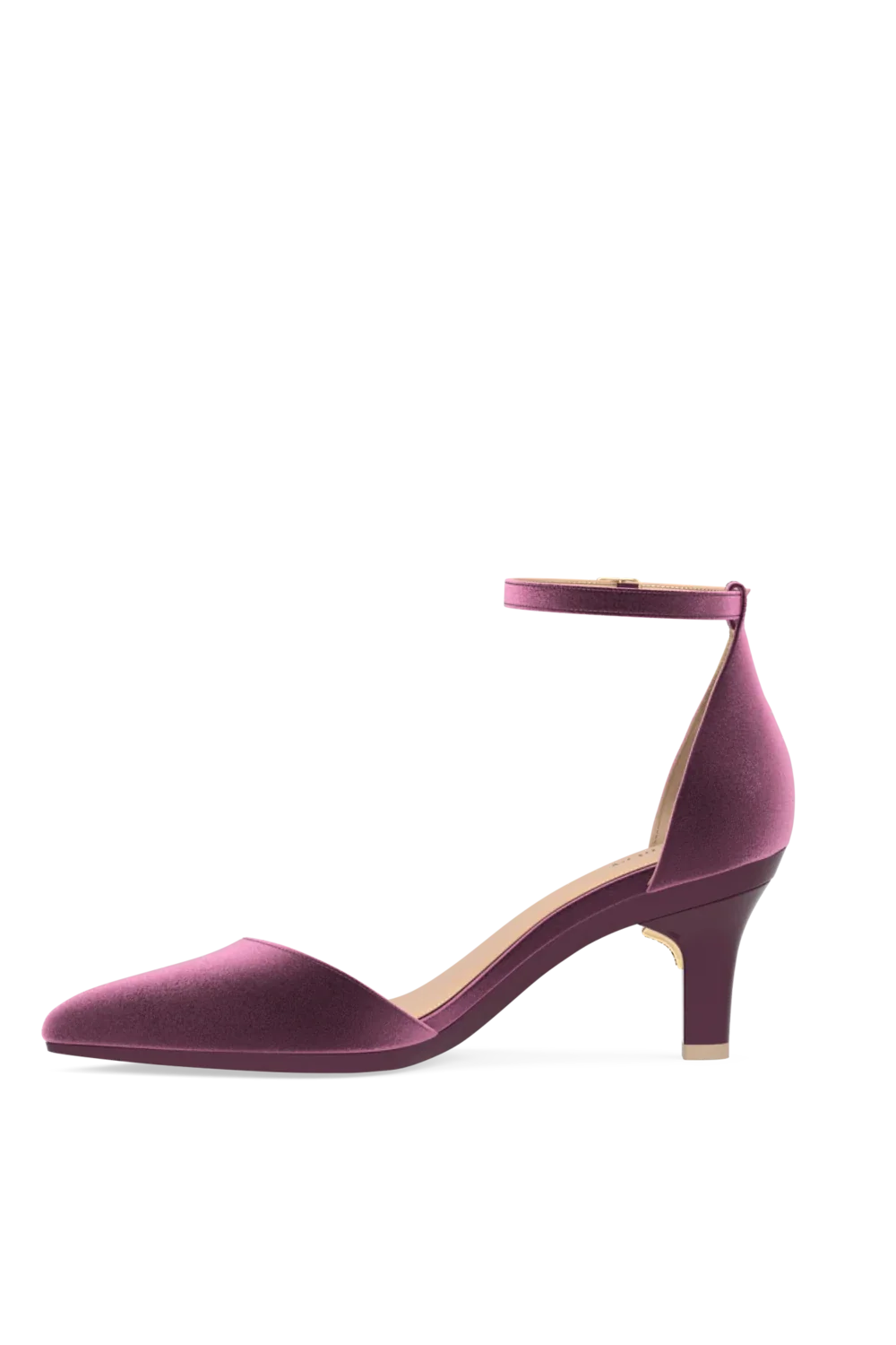 The D'Orsay - Sugar Plum Velvet 3 Stiletto - FINAL SALE