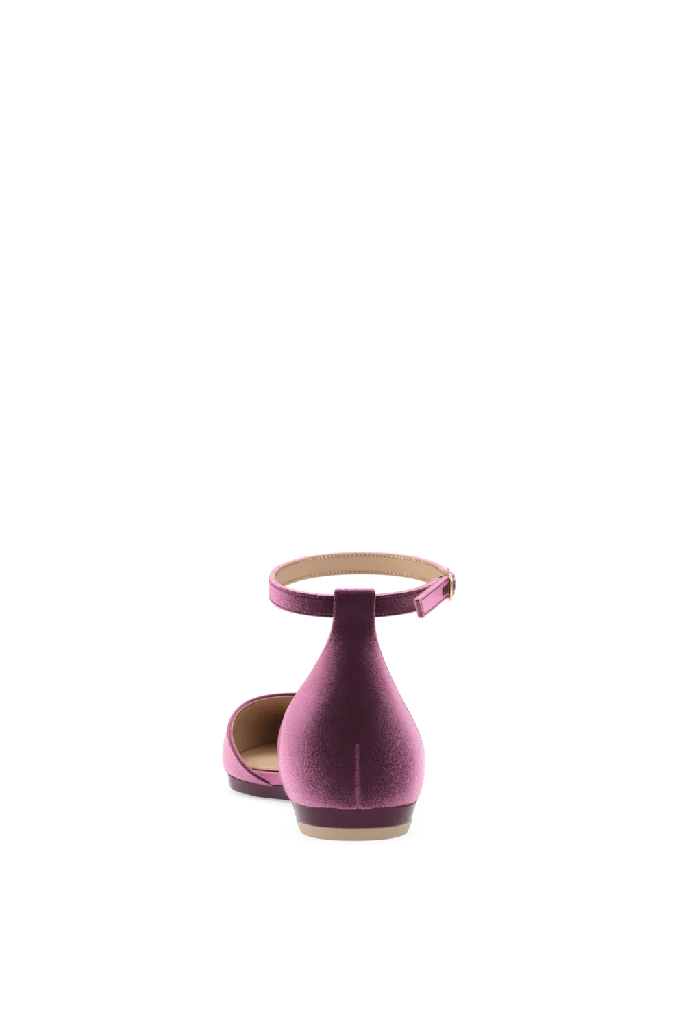 The D'Orsay - Sugar Plum Velvet Flat - FINAL SALE