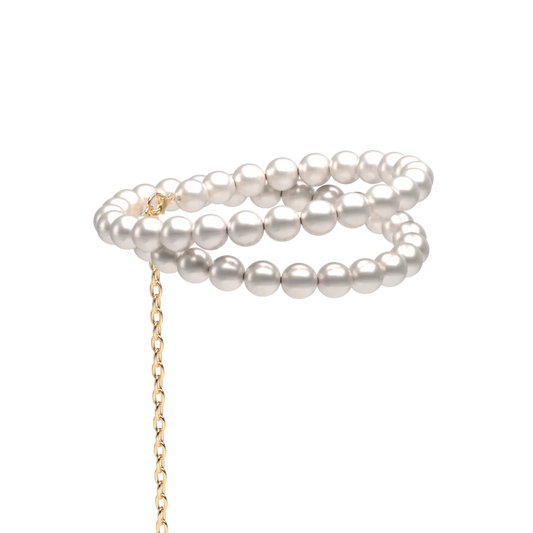 Double Pearl Ankle Chain