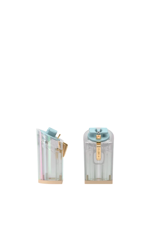 Block Heel Kit 4 Iridescent Transparent