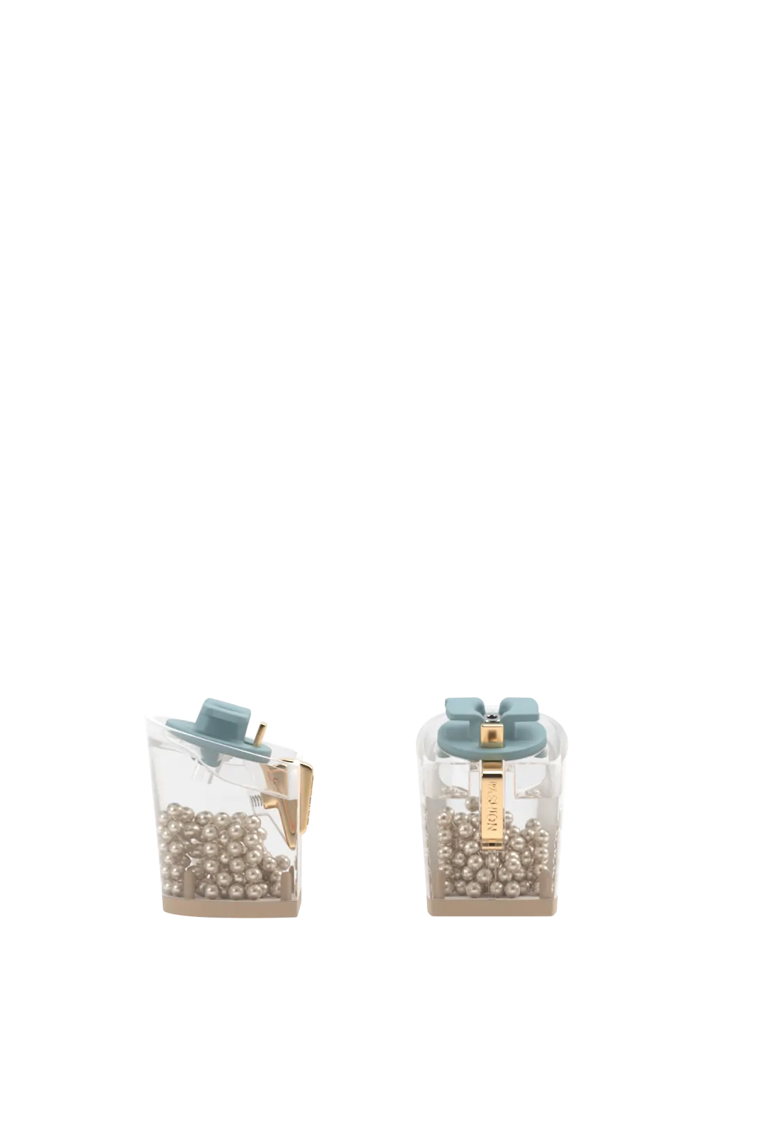 Transparent Block Heel Kit