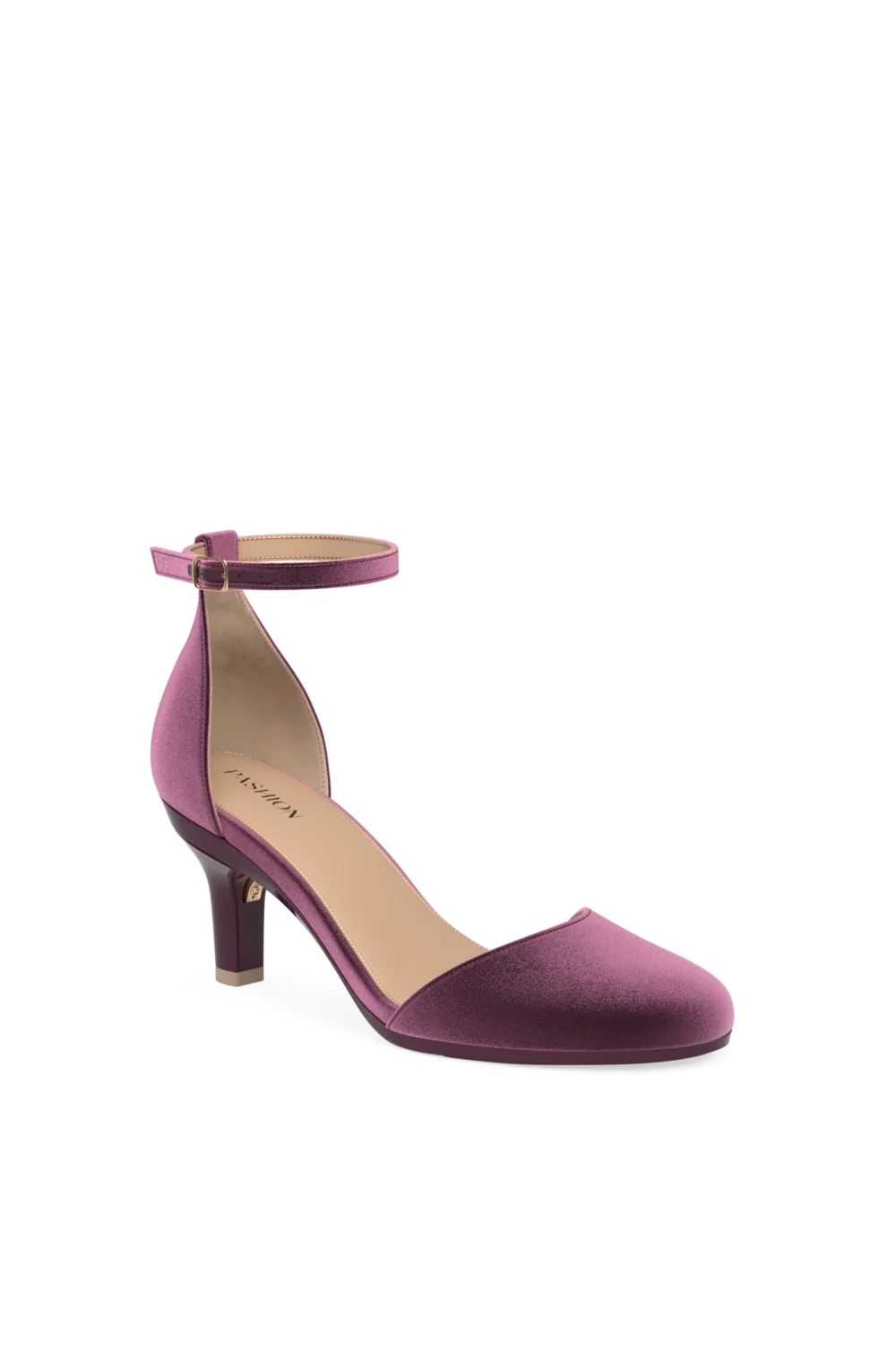 The Jocelyn - Sugar Plum Velvet 3 Stiletto - FINAL SALE