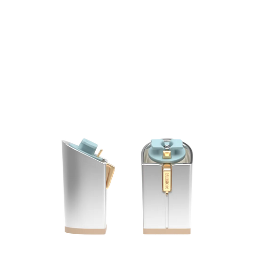 Block Heel Kit 4 Matte Silver