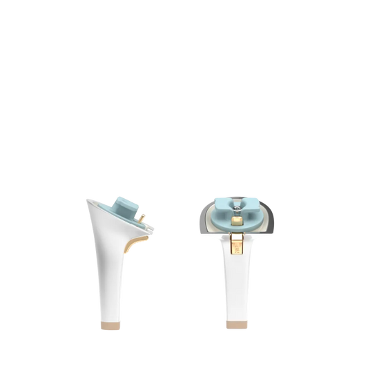 Stiletto Heel Kit 4 Matte Silver