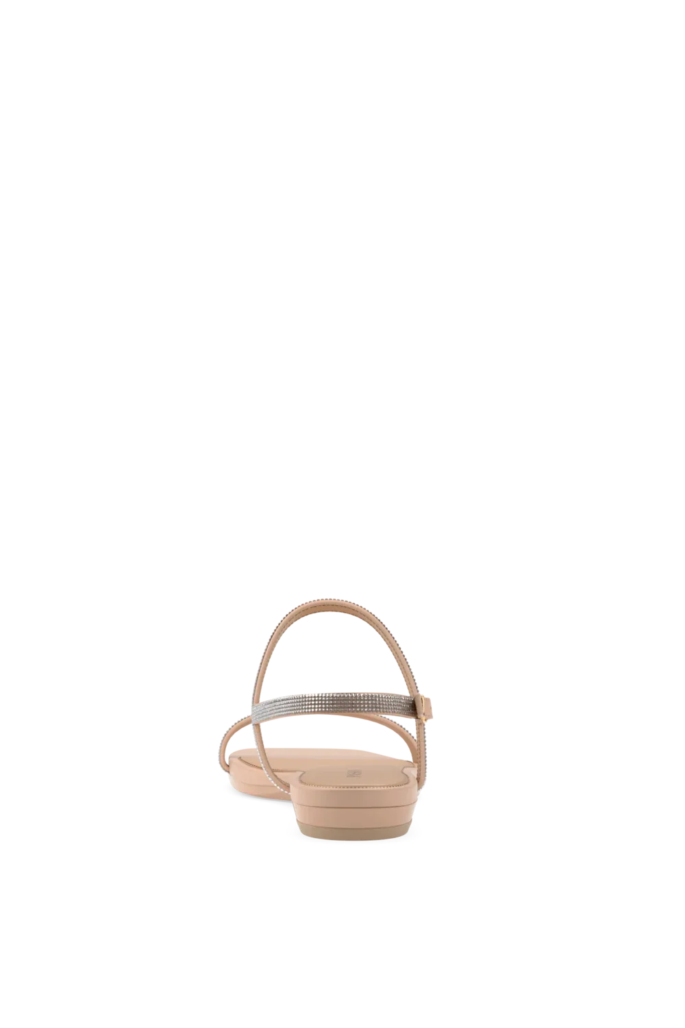 The Miranda - Sand Rhinestone Flat