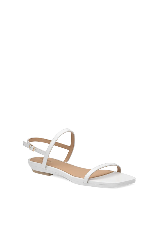 The Miranda - White Leather