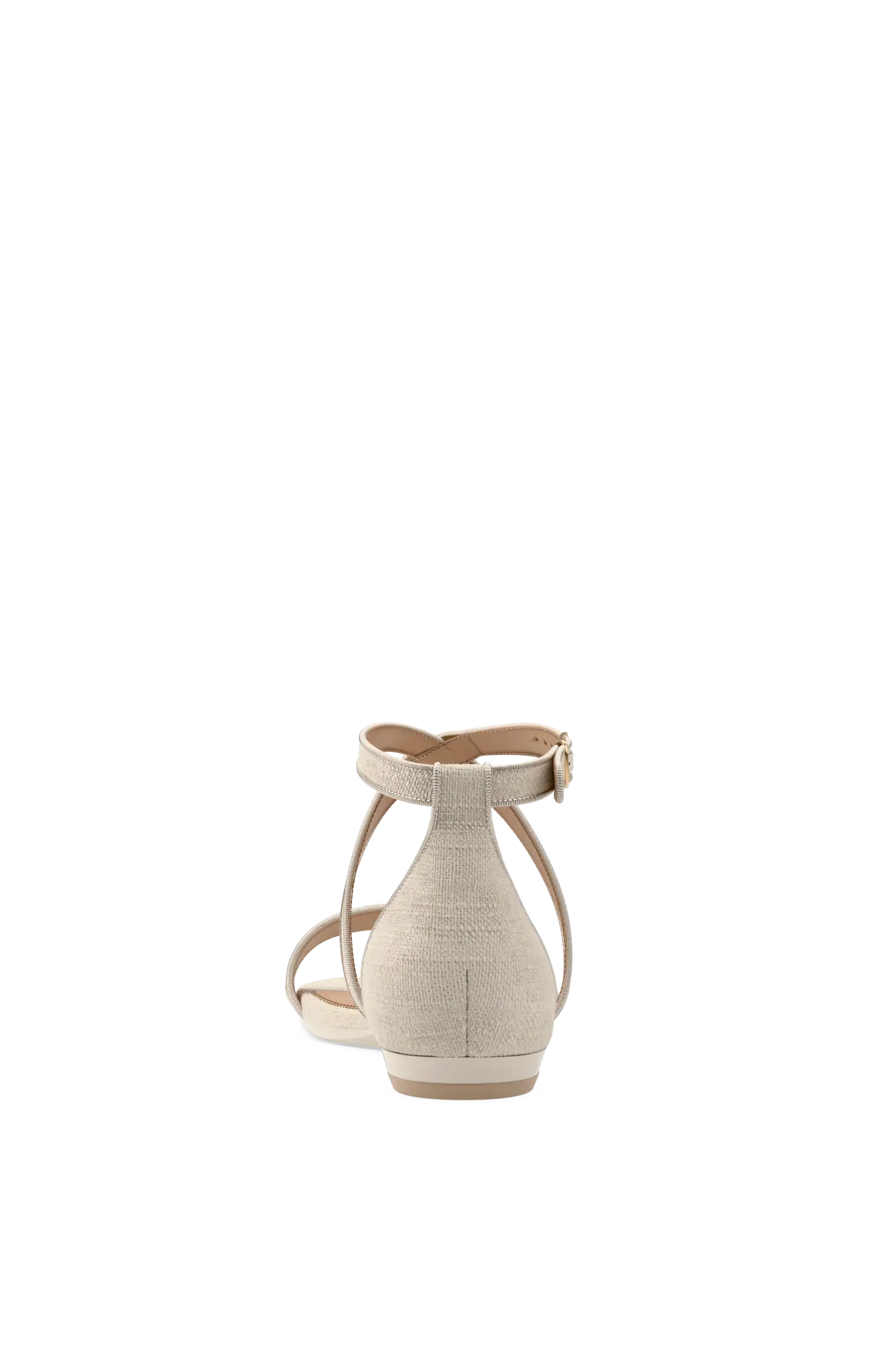 The Sandal - Ivory Linen