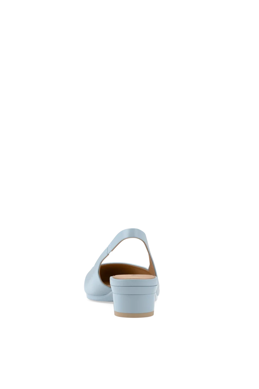 The Slingback - Baby Blue Leather