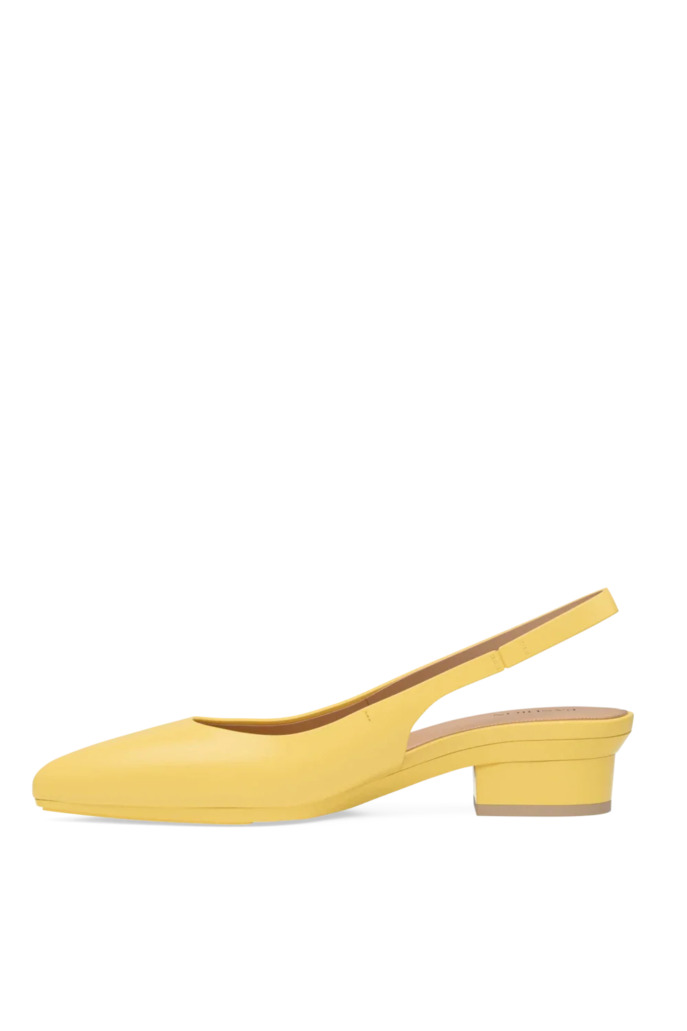 The Slingback - Limoncello Leather