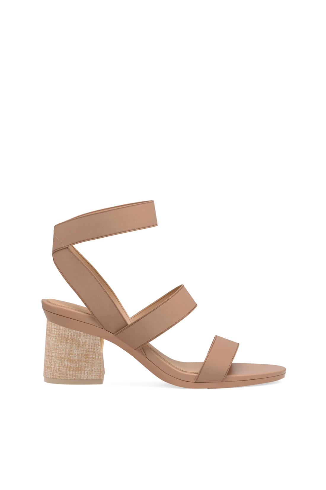Flare Block Heel Kit 3 Raffia