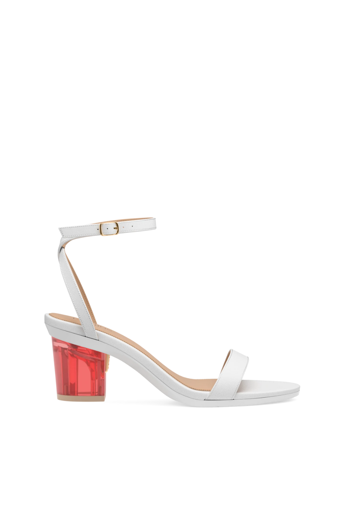 Block Heel Kit 3 Red Tint Transparent