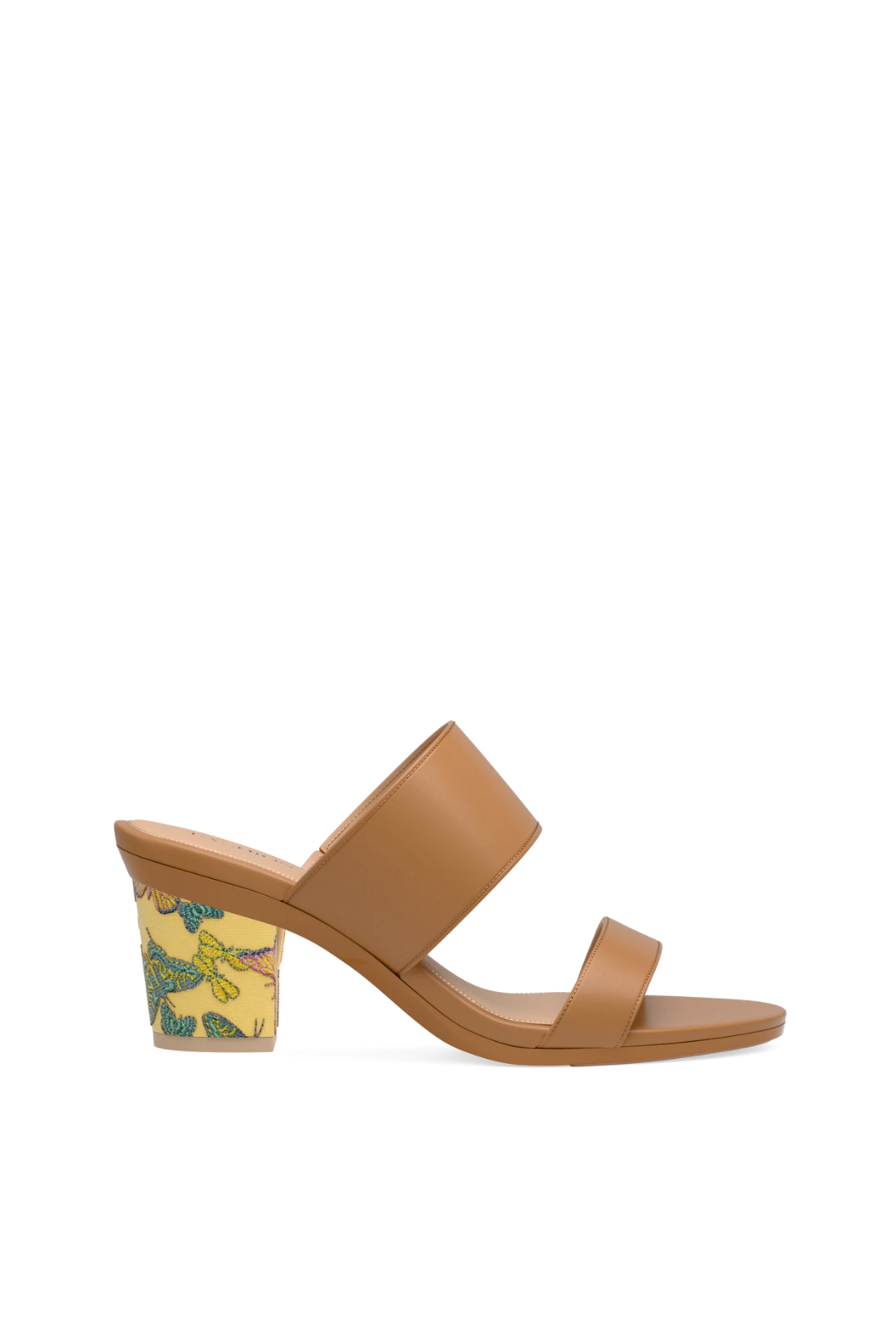 Block Heel Kit 3 Limoncello Butterfly Embroidery